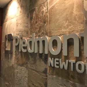 piedmont dimensional lettering