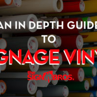 An In Depth Guide To Signage Vinyl