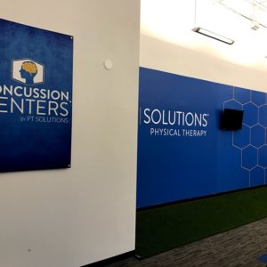 experiential graphic design with brand